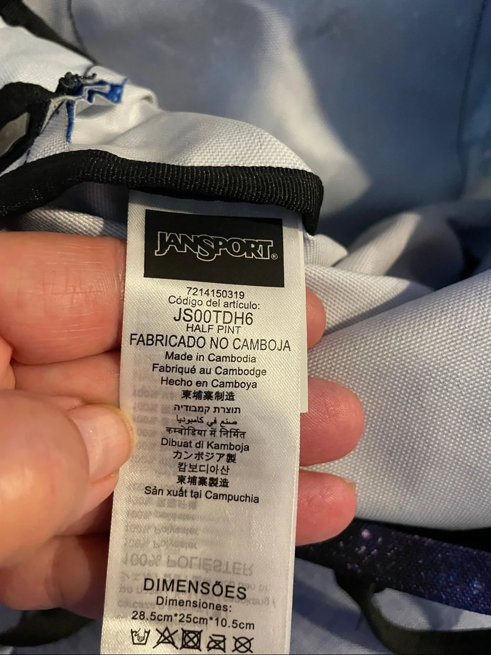 Jansport nwot half